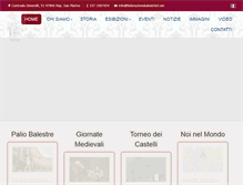 Tablet Screenshot of federazionebalestrieri.sm